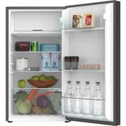 Krome Single Door Refrigerator 90L Black - KR-RF141GG