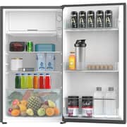 Krome Single Door Refrigerator 90L Black - KR-RF141GG