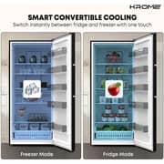 Krome Upright Freezer 600L Dark Inox - KR-UF750IH