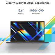 Asus Vivobook Go 15 (2026) - Intel Processor - N150 / 15.6inch FHD / 128GB / 8GB RAM / Shared Intel UHD Graphics / Windows 11 Home / English & Arabic Keyboard / Mixed Black / Middle East Version - [E1504TA-BQ225WS]
