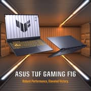 Asus TUF F16 Gaming (2026) Laptop - 14th Gen/ Intel Core i7-14650HX / 16inch WUXGA / 512GB SSD / 16GB RAM / 8GB NVIDIA GeForce RTX 5060 GPU / Windows 11 Home / English & Arabic Keyboard / Jaeger Gray / Middle East Version - [ FX608JMI-TU657W]