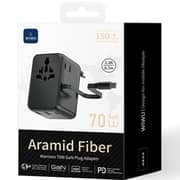 WiWU 70W GaN Universal Adapter Black - WI-UA009