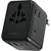 WiWU 45W GaN Universal Adapter Black - WI-UA010
