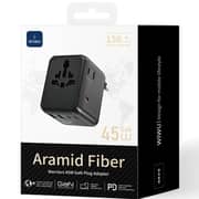 WiWU 45W GaN Universal Adapter Black - WI-UA010