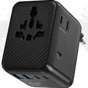 WiWU 45W GaN Universal Adapter Black - WI-UA010