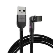 Statik PowerPivot Durable Lightning Cable 2m Black - STK-CBL-0450-LTG-2