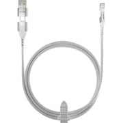 Statik PowerPivot Pro Durable USB-C To USB-C Cable 2m White - STK-CBL-0455-BRD-U