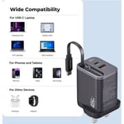 Blupebble PowerCore Fast Charger Black - BP-PD45GANRC-BK