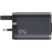 Blupebble PowerCore 67W GaN Charger Black - BP-PD67GANRC-BK