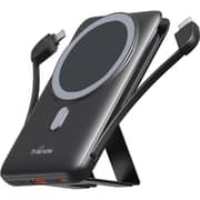 Trands Wireless Power Bank 10000mAh Black - TR-PB1562