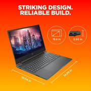 HP Victus Gaming (2023) Laptop - 13th Gen / Intel Core i7-13620H / 15.6inch FHD / 512GB SSD / 16GB RAM / 6GB NVIDIA GeForce RTX 4050 Graphics / Windows 11 Home / English Keyboard / Black / International Version - [15-FA2104TX]