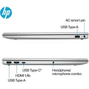 HP (2025) Laptop - 2nd Series / Intel Core Ultra 5-225U / 15.6inch FHD / 512GB SSD / 8GB RAM / Shared Intel Graphics / Windows 11 Home / English Keyboard / Natural Silver / International Version - [15-FD2050WM]