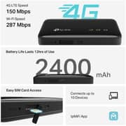 TP-Link Portable 4G LTE WiFi 6 WiFi Router - M7005