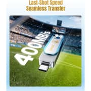 Lexar D500 AFA Editiob Flash Drive USB 128GB White/Blue - LJDD500128G