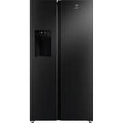 Electrolux 600 Series Side by Side Refrigerator 596L Black - ESE6670A-B