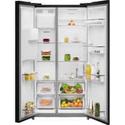 Electrolux 600 Series Side by Side Refrigerator 596L Black - ESE6670A-B