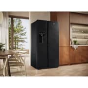 Electrolux 600 Series Side by Side Refrigerator 596L Black - ESE6670A-B