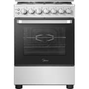 Midea 4 Burner Gas Cooker 66L Stainless Steel - MFO-MG24TE-SS-C