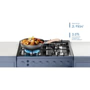Midea 4 Burner Gas Cooker 66L Stainless Steel - MFO-MG24TE-SS-C