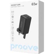 Proove Pocket Fast USB-C Wall Charger Black - WCPK65120001