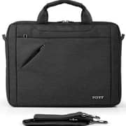 Port Sydney Eco Toploading Laptop Case Black 15.6Inch - 135172