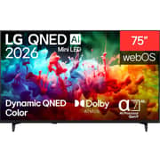 LG 75inch QNED 4K AI Mini LED Smart Television (2026 Model) - 75QNED72B6T