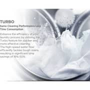 Midea Front Load Washing Machine 9 kg - MF110W90B/T-GCC