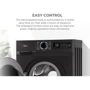 Midea Front Load Washing Machine 9 kg - MF110W90B/T-GCC