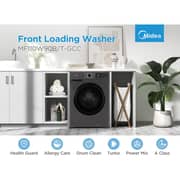 Midea Front Load Washing Machine 9 kg - MF110W90B/T-GCC
