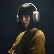Porodo Soundtec Harmona Wireless Over Ear Headphones Silver