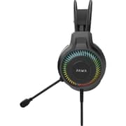 Pawa Glare Wired Over Ear Gaming Headphone Black