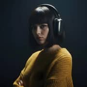 Porodo Soundtec Harmona Wireless Over Ear Headphones Black