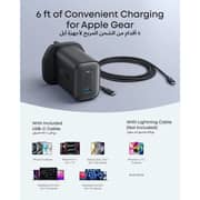شاحن أنكر نانو مع سلك USB-C لون أسود B2679G11