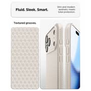 Spigen Liquid Air Case Natural Titanium iPhone 17 Pro - ACS09945