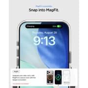 Spigen Ultra Hybrid S MagFit Case Clear White iPhone 17 Pro - ACS09946