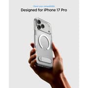 Spigen Ultra Hybrid S MagFit Case Clear White iPhone 17 Pro - ACS09946