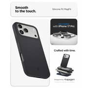 Spigen Silicone Fit MagFit Case Black iPhone 17 Pro - ACS09956