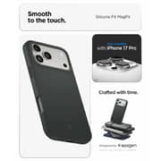 Spigen Silicone Fit MagFit Case Abyss Green iPhone 17 Pro - ACS09955