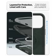 Spigen Silicone Fit MagFit Case Abyss Green iPhone 17 Pro - ACS09955