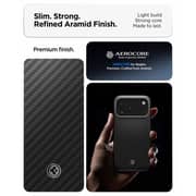 Spigen Enzo Aramid T MagFit Case Black/Silver iPhone 17 Pro - ACS09958