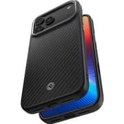 Spigen Enzo Aramid T MagFit Case Black/Silver iPhone 17 Pro - ACS09958
