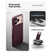 Spigen Nano Pop MagFit Case Burgundy Bean iPhone 17 Pro - ACS09967