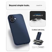 Spigen Liquid Air Lightweight Case Navy Blue iPhone 17 - ACS09978