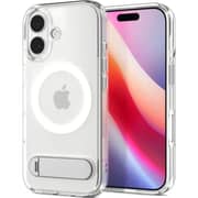 Spigen Ultra Hybrid S MagSafe Case Clear White iPhone 17 - ACS09981