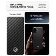 Spigen Enzo Aramid T MagFit Case Black/Silver iPhone 17 - ACS09989