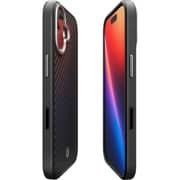Spigen Enzo Aramid T MagFit Case Black/Silver iPhone 17 - ACS09989