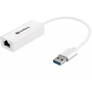 Sandberg USB 3.0 Gigabit Network Adapter White - 133-90