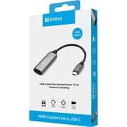 Sandberg Capture Link HDMI to USB-C Adaptor Grey - 136-36