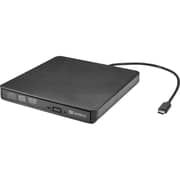 Sandberg Portable USB-C/A DVD Drive Black - 136-62