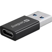 Sandberg Portable USB-C/A DVD Drive Black - 136-62
